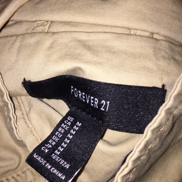 Khaki Trench Utility Jacket - Picture 6 of 6